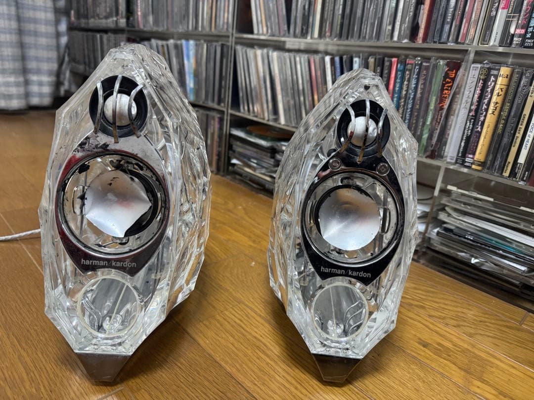 希少⭐︎廃盤⭐︎harman/kardon GLA-55 クリスタルスピーカー