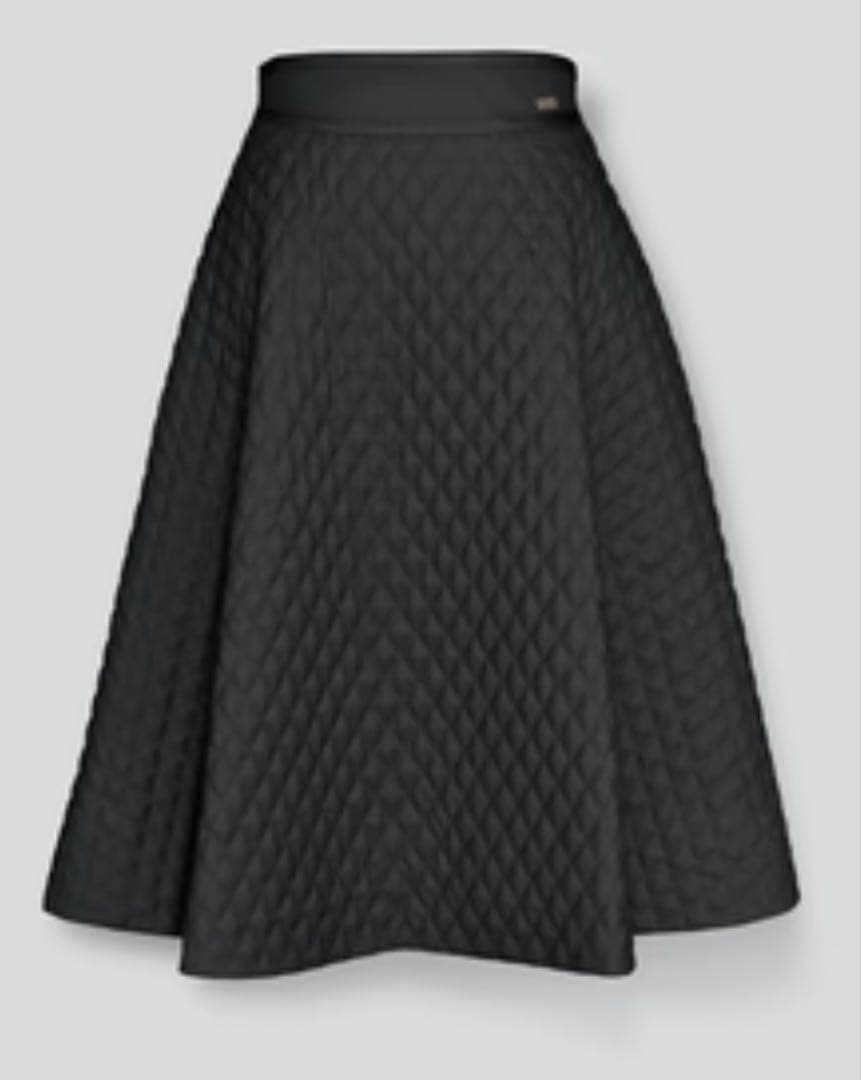 フォクシー　キルティングスカート　サイズ40 クロスフレア