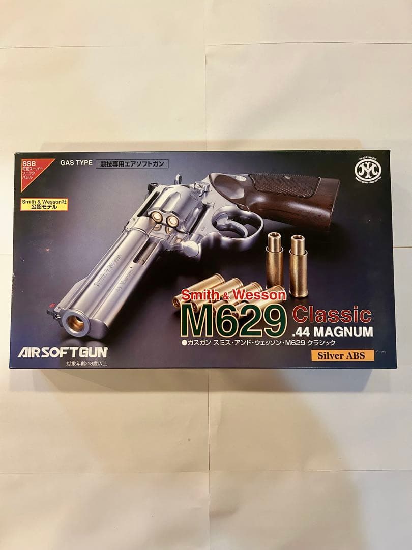 【取説あり】S&W M629 Classic 44 Magnum ガスガン