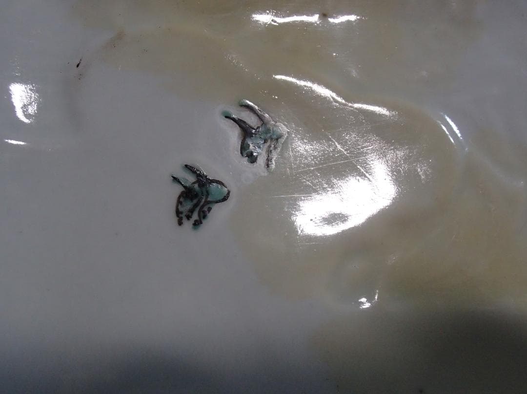 絵皿　角皿　古九谷　骨董