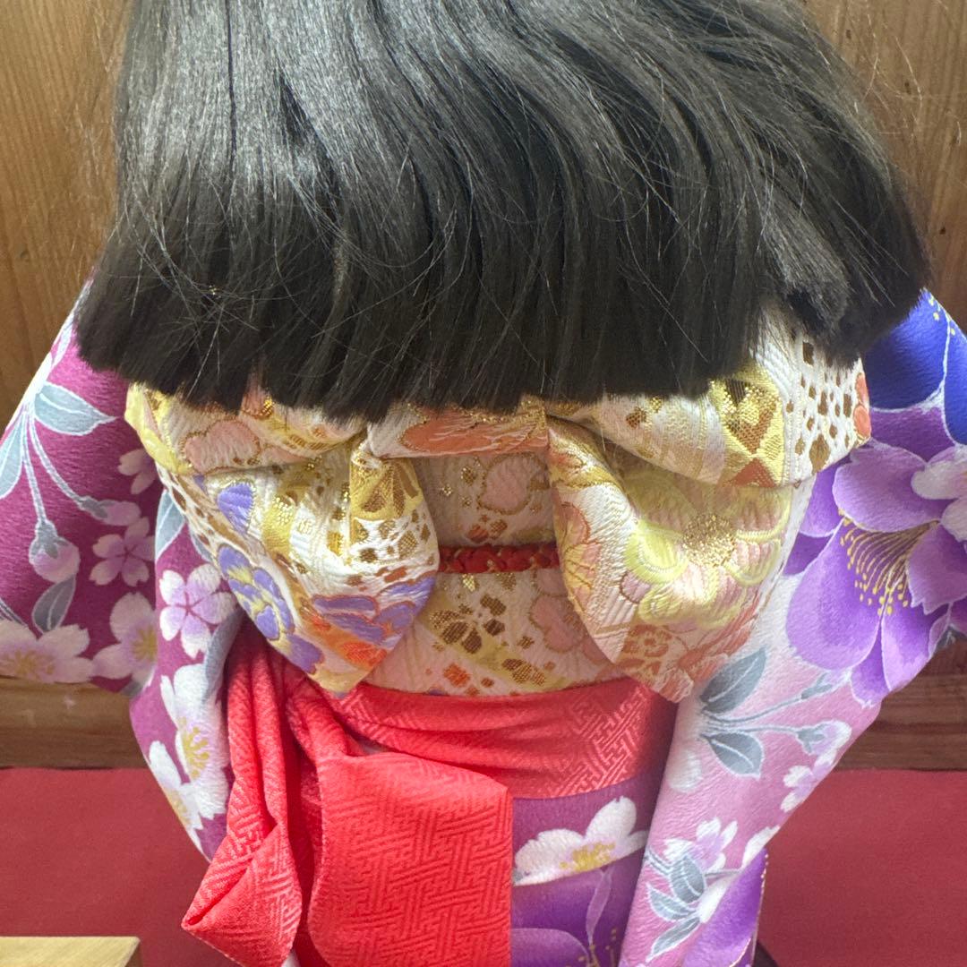 【122】展示品特価　市松人形　13号　段カット