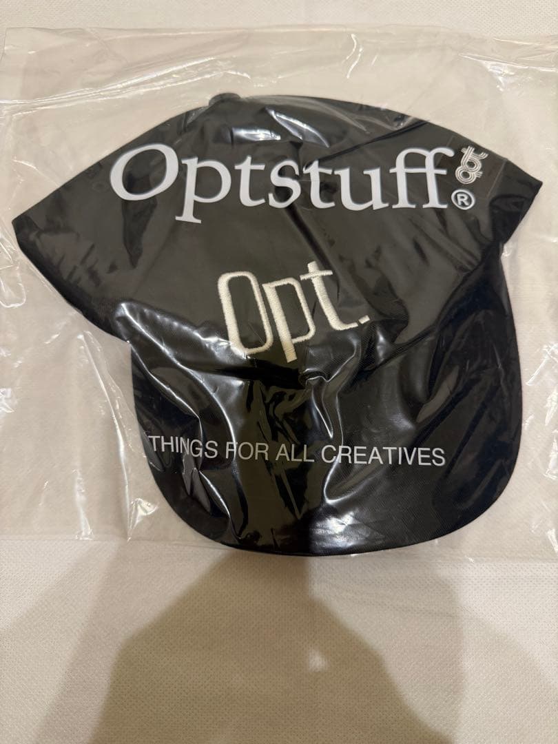 Optstuff コットン キャップ Black 黒 新品未使用未開封