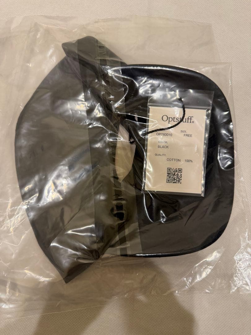 Optstuff コットン キャップ Black 黒 新品未使用未開封