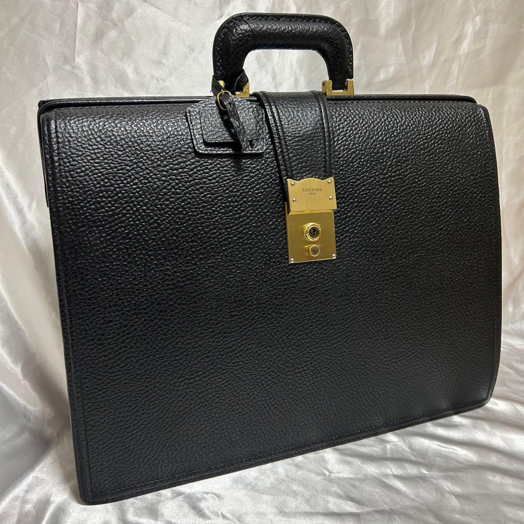 【極美品】GINZA TANIZAWA 銀座タニザワ　ダレスバッグ ビジネス