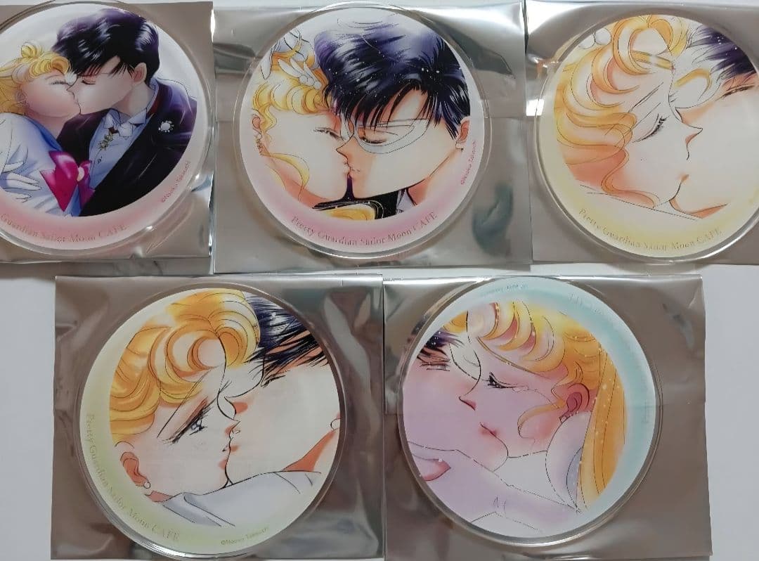 18点　セーラームーン　カフェ　コンプリート　コースター