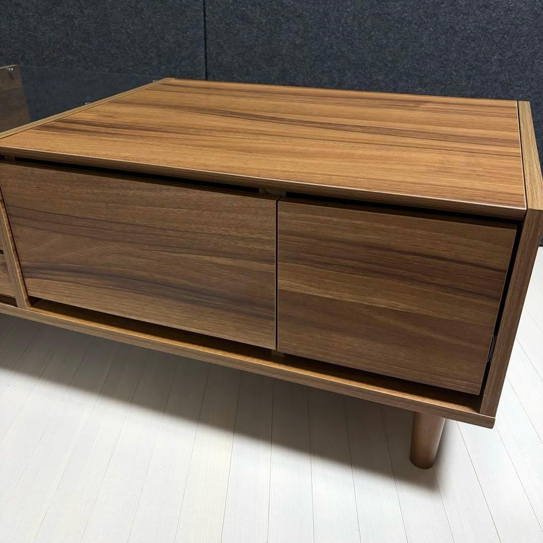 LOWYA ロウヤ　ドレッサーテーブル　リビングテーブル　ローテーブル　収納