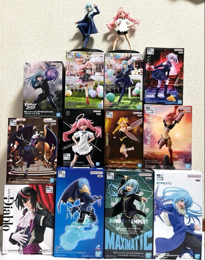 転生したらスライムだった件 転スラ フィギュア まとめ売り 12点セット ⑹