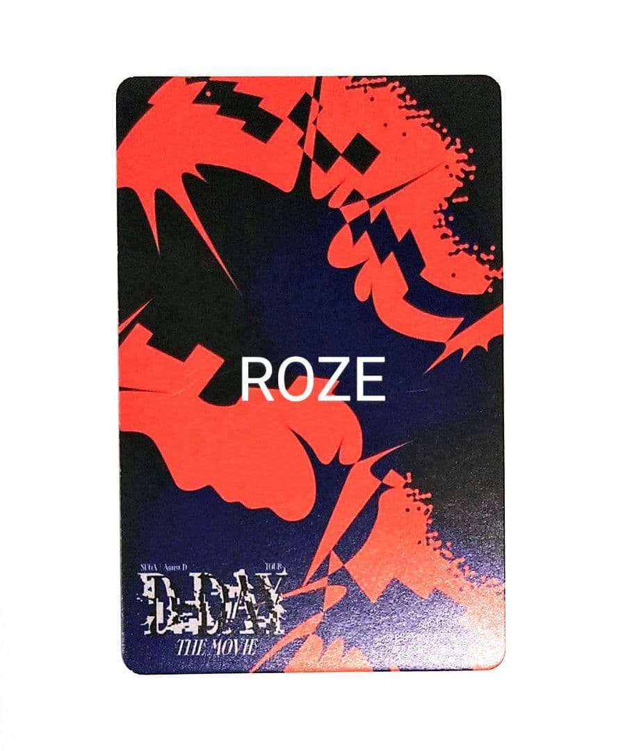 BTS SUGA Agust D D-DAY 映画 特典 コンプ トレカ チェキ