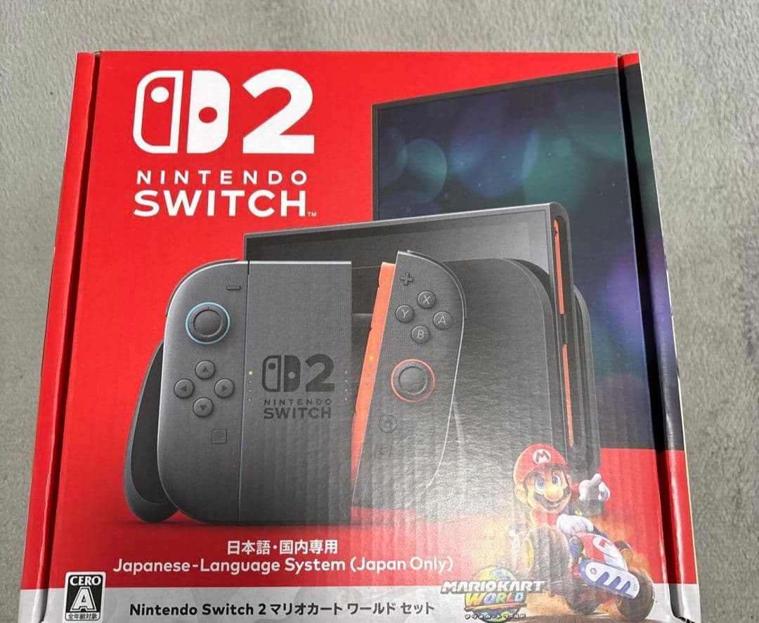 Nintendo Switch 2(日本語・国内専用)マリオカートワールドセット