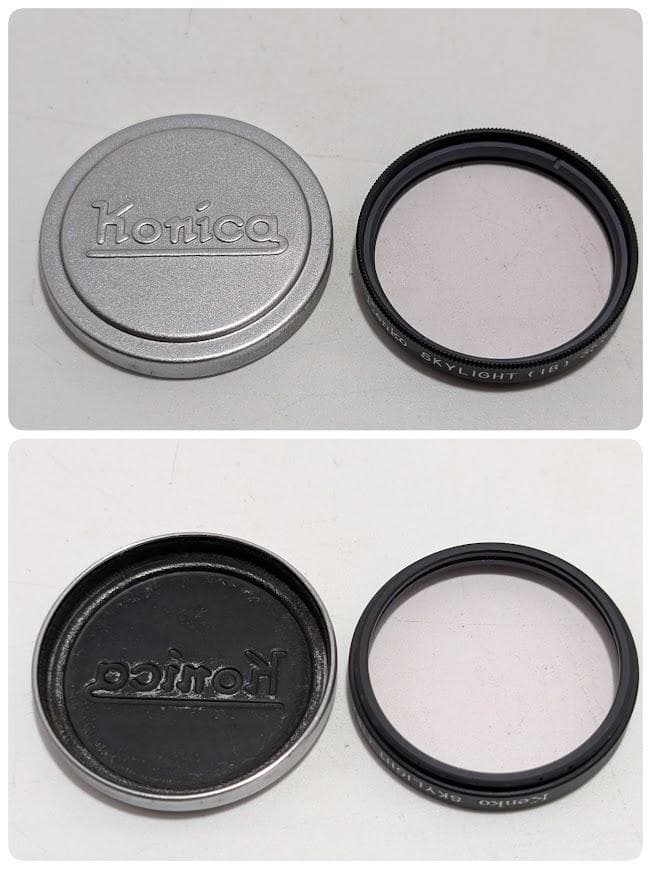 【完動・美品】 KONICA Ⅲ 48mm F/2.4 レンジファインダーカメラ