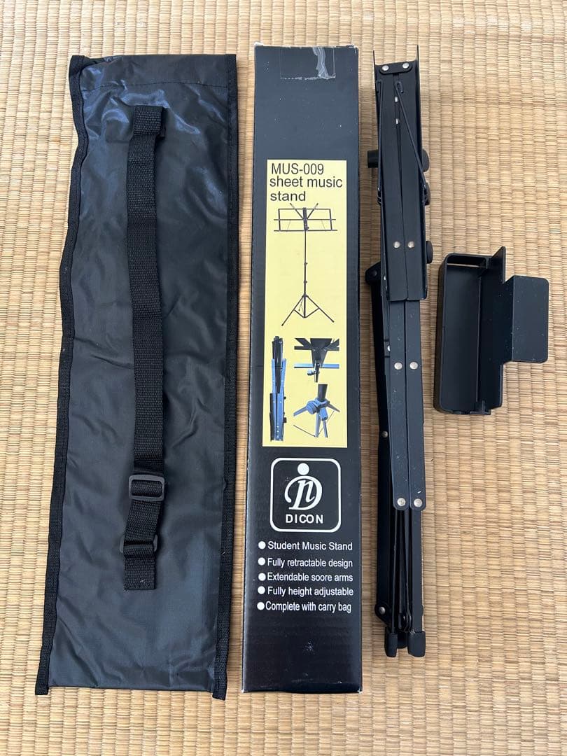 【初心者セット】Walter ハープ19 弦、ヤマハチューナー、譜面台、新品弦