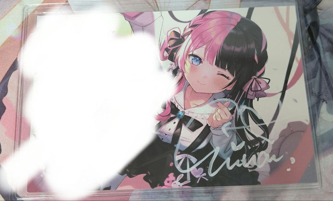 ぶいすぽっ！ 橘ひなの 2020 直筆 サイン入り ポスカ ポストカード