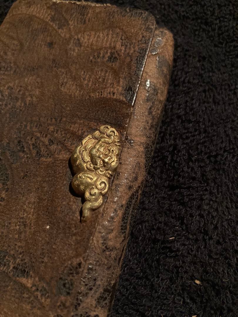 金無垢金具！江戸時代の名工の作か！？煙管 煙管筒　希少品！五七桐秀吉2点まとめて