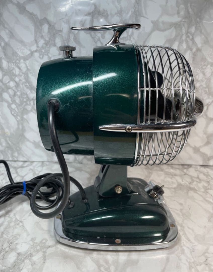 専用　Vintage Fan グリーン 卓上扇風機