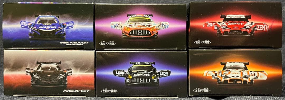 トミカプレミアムRacing/NSX-GT/AMG/GR Supra6個セット