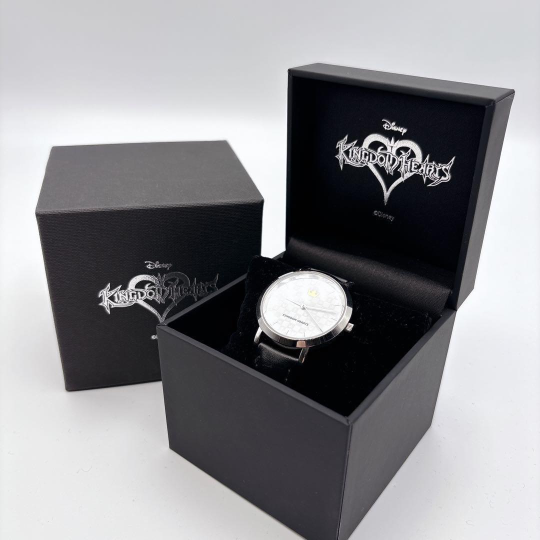 美品 ユートレジャー キングダムハーツ モノグラム 腕時計 革ベルト