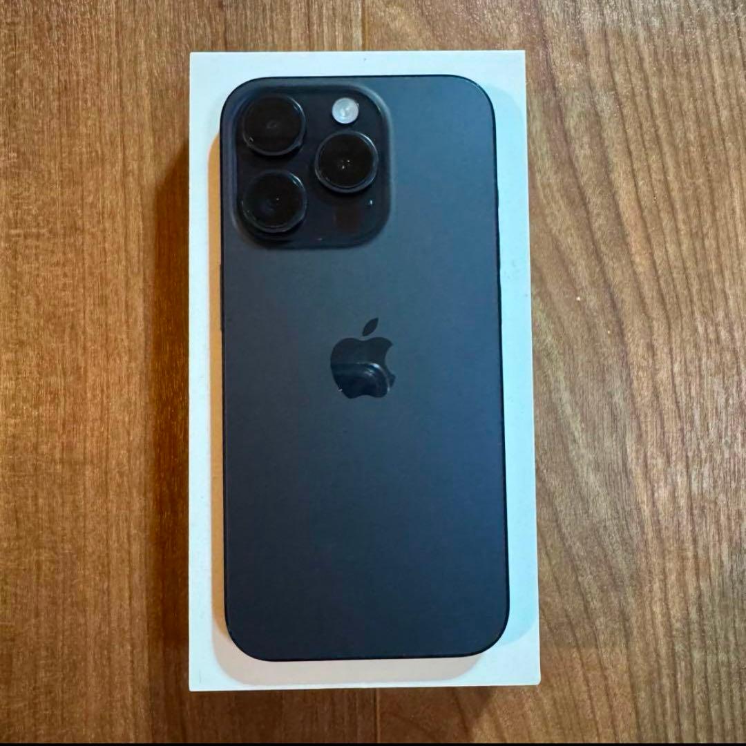 【ほぼ新品】iPhone15 Pro 128GB ブルーチタニウム SIMフリー
