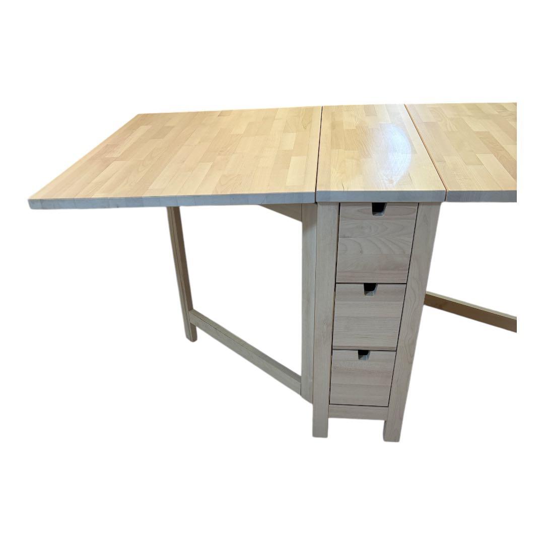 【極美品】IKEA NORDEN ノールデン ゲートレッグテーブル バタフライ