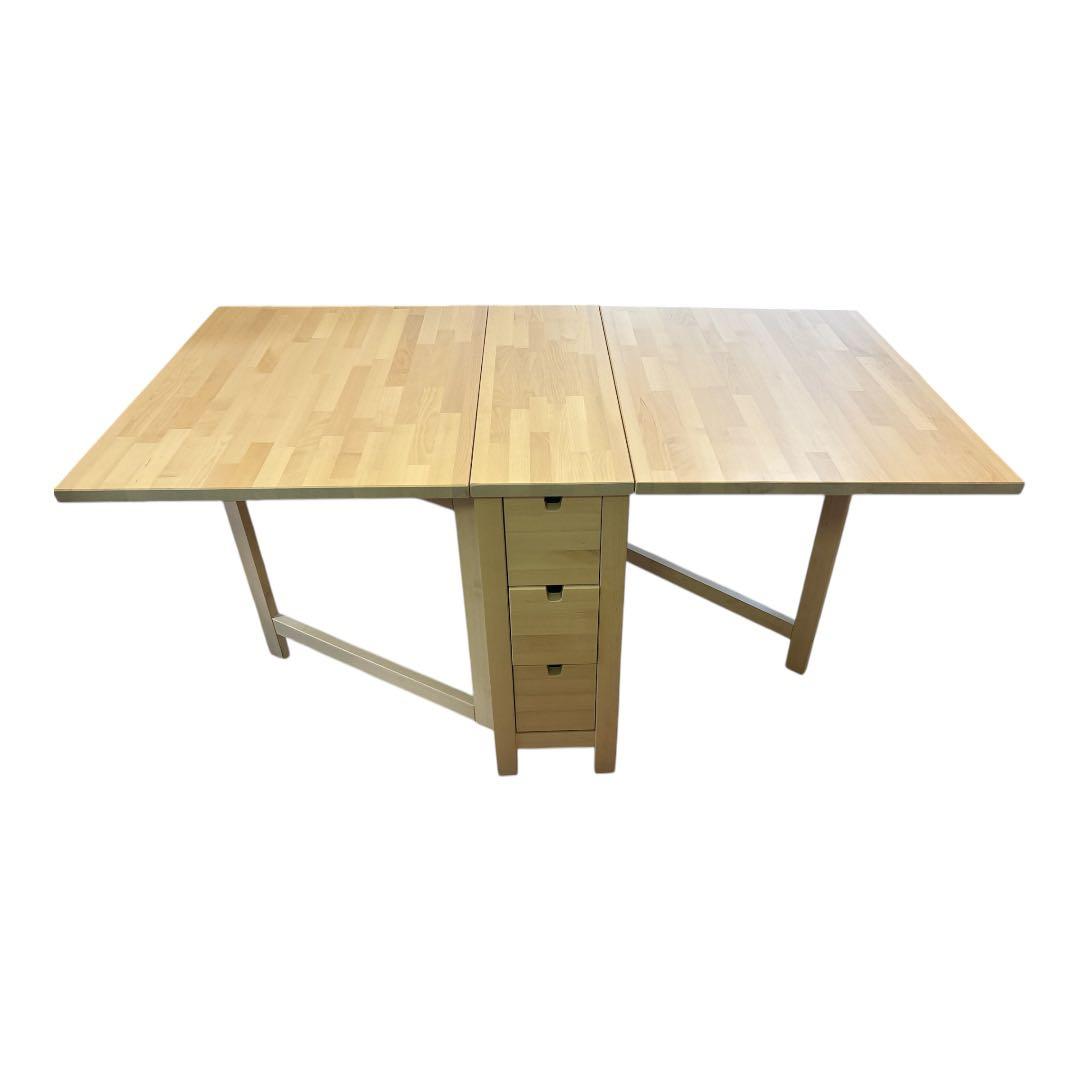 【極美品】IKEA NORDEN ノールデン ゲートレッグテーブル バタフライ