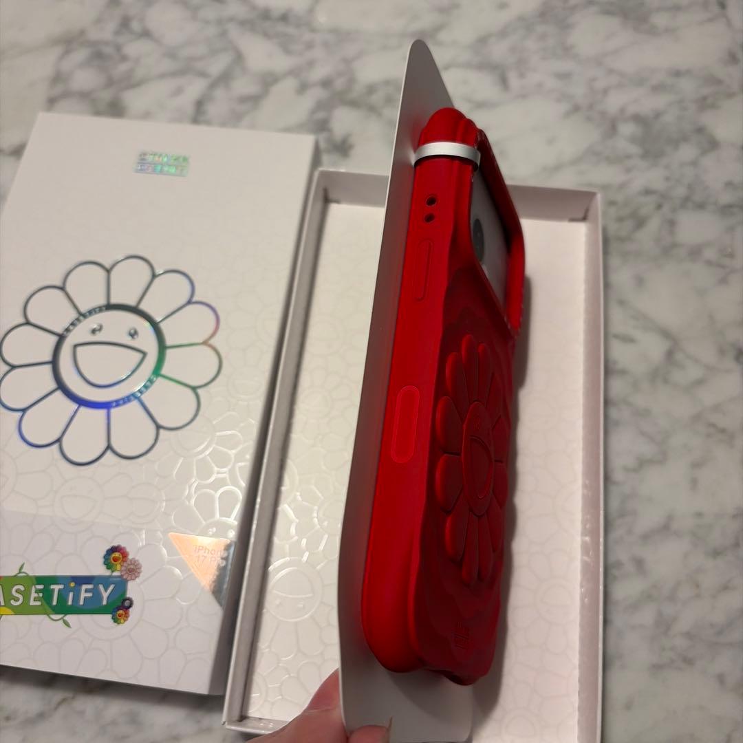 【村上隆 x CASETiFY】FLOWERS BLOOM RED