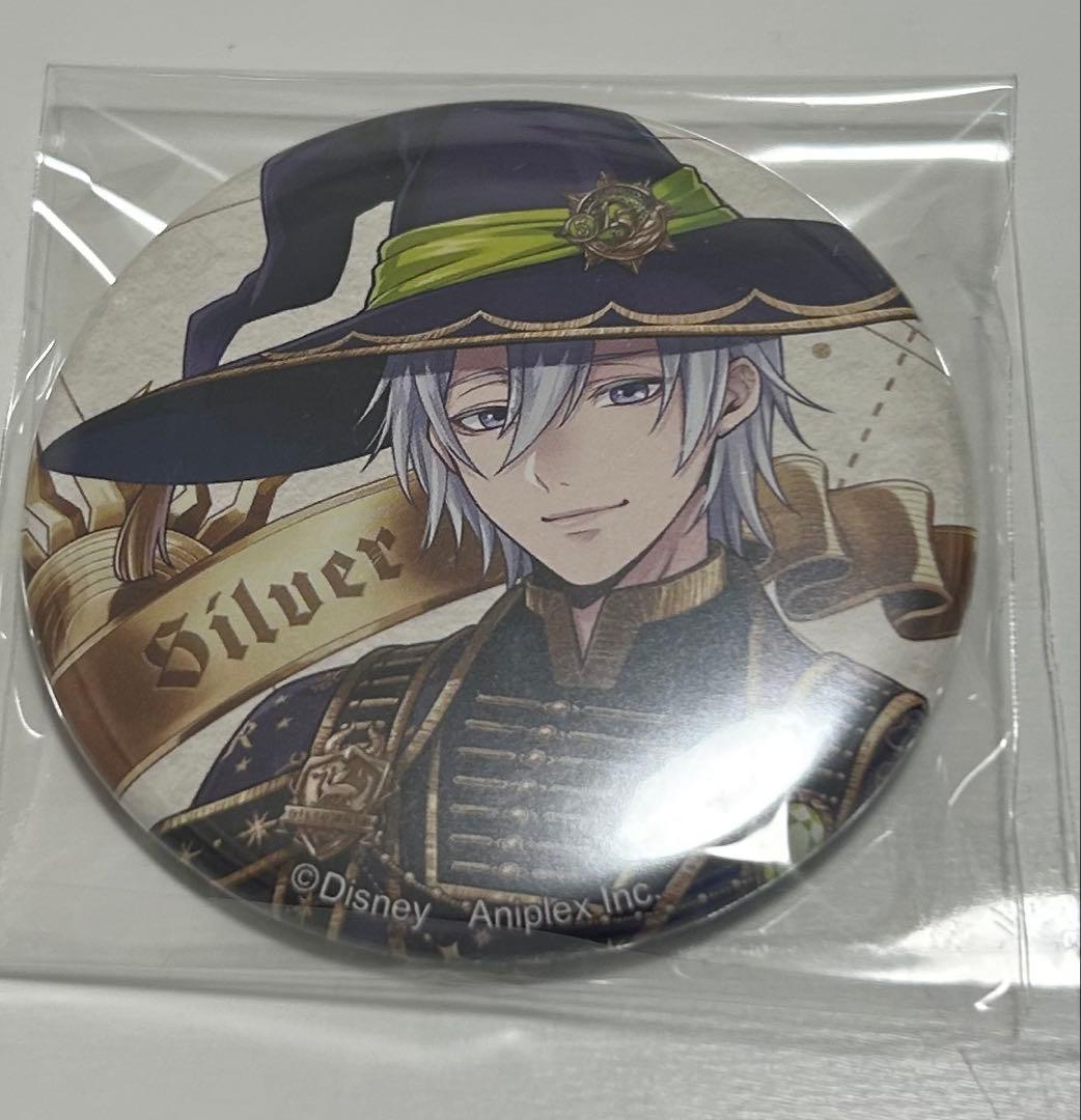 ツイステ ブルームバースデー 缶バッジ シルバー