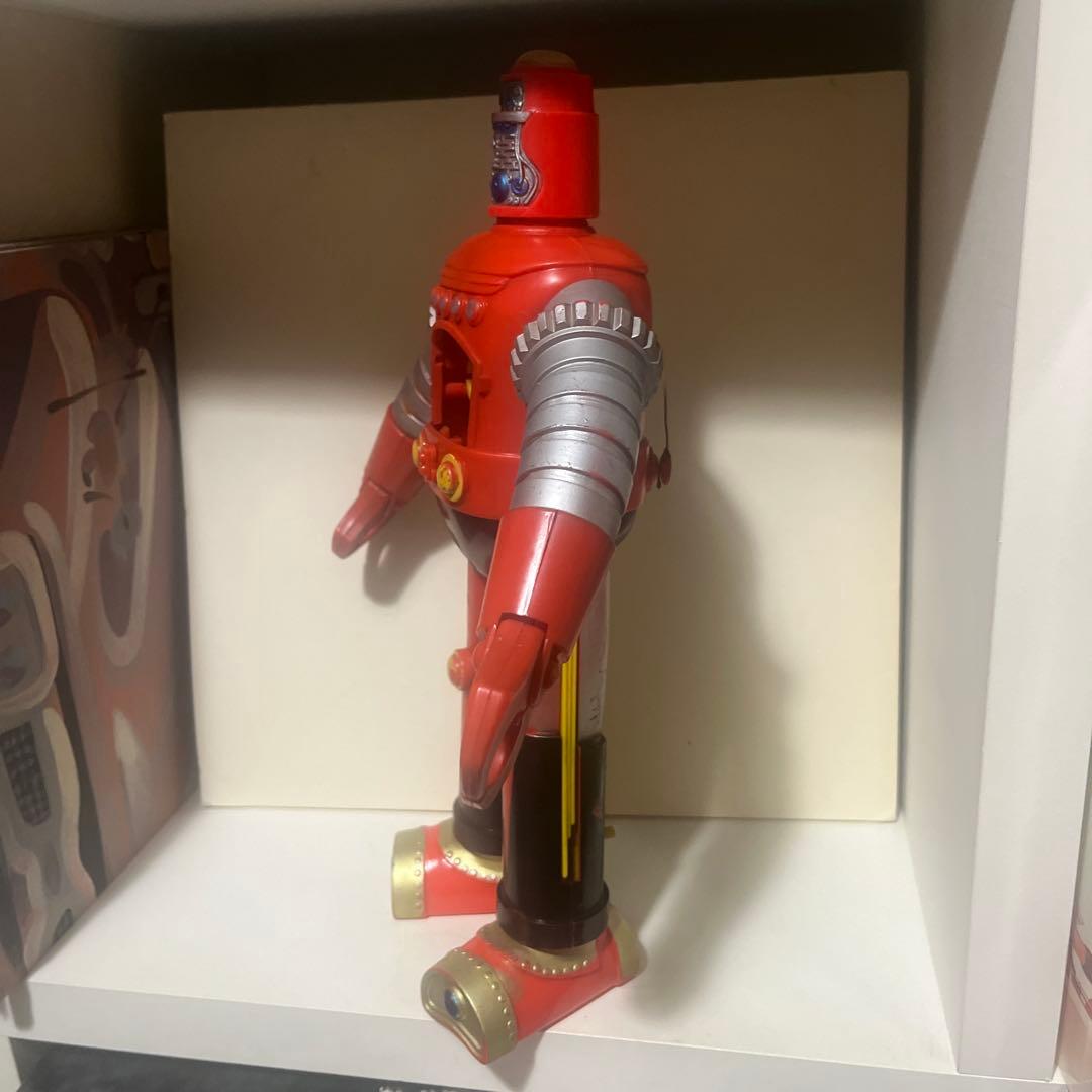 ブルマァク メカニック ブレイザー ソフビ フィギュア 冒険ロックバット 当時物