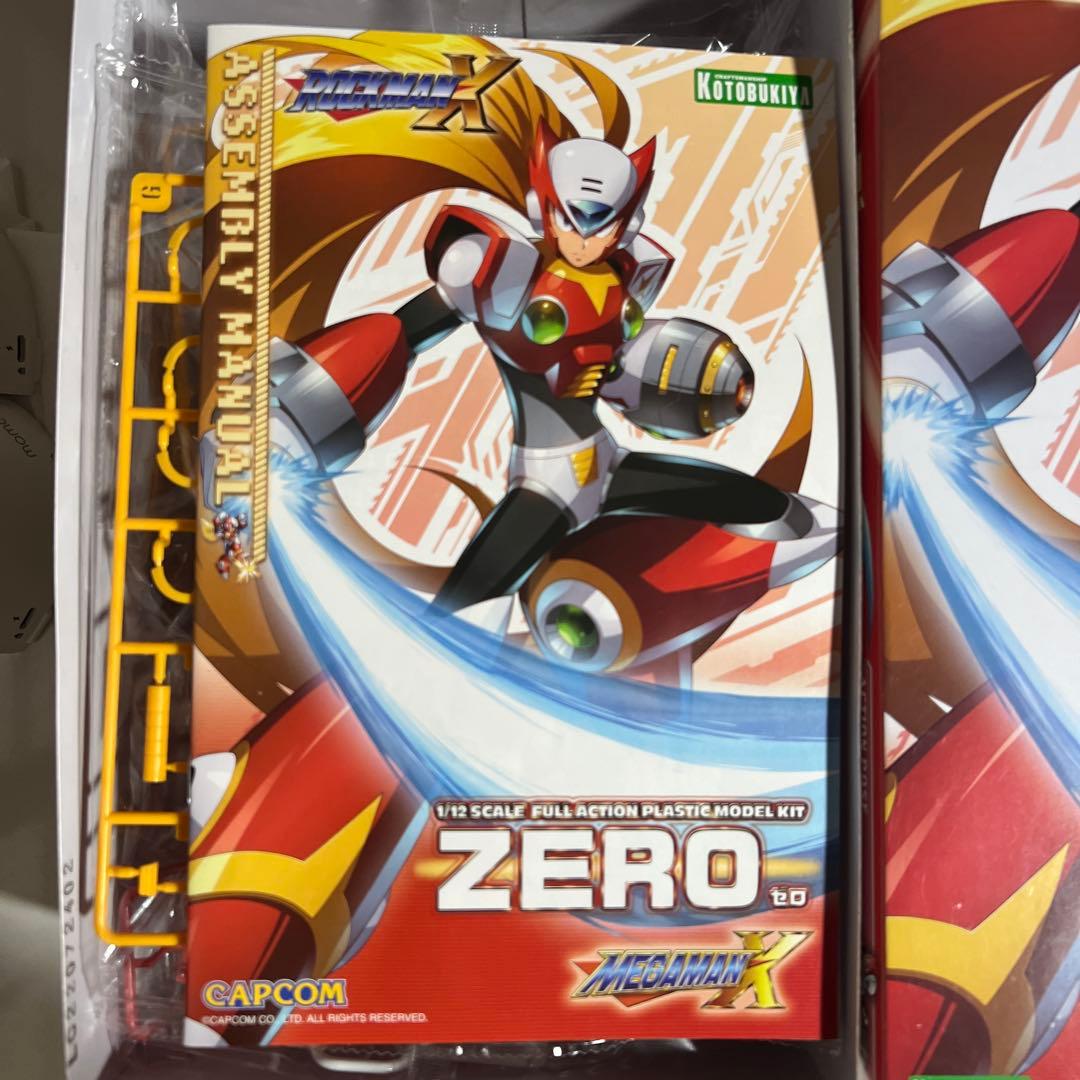 【未開封】コトブキヤ ロックマンX ゼロ プラモデル フィギュア　壽屋