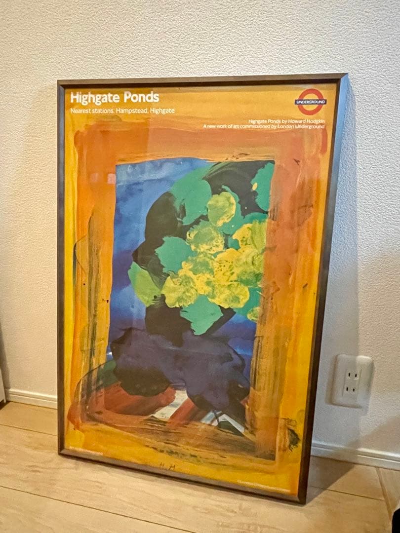 ロンドン　地下鉄のポスター「Art on the Underground」