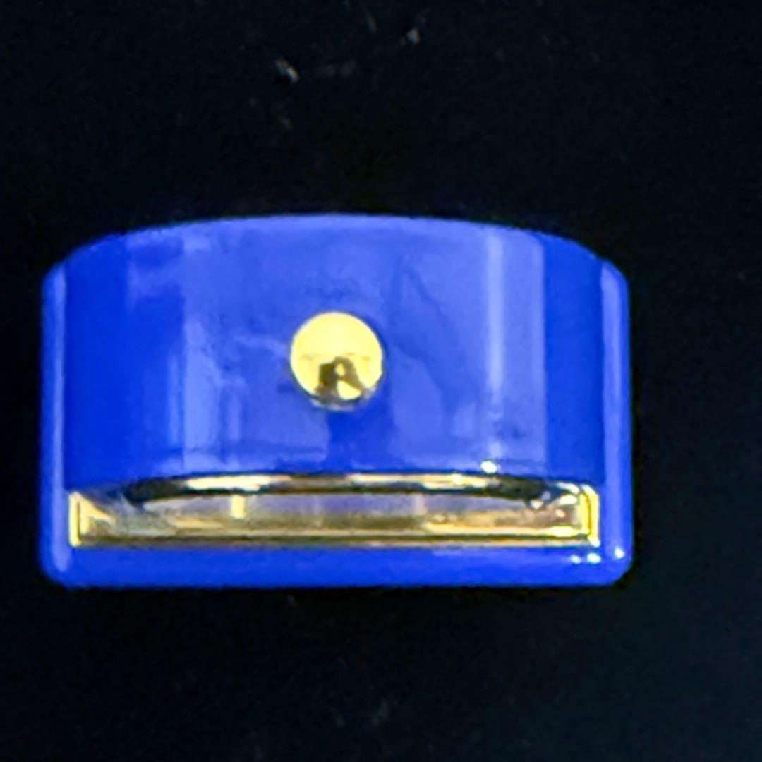 ブルガリ BVLGARI 置き時計 トラベルクロック青色