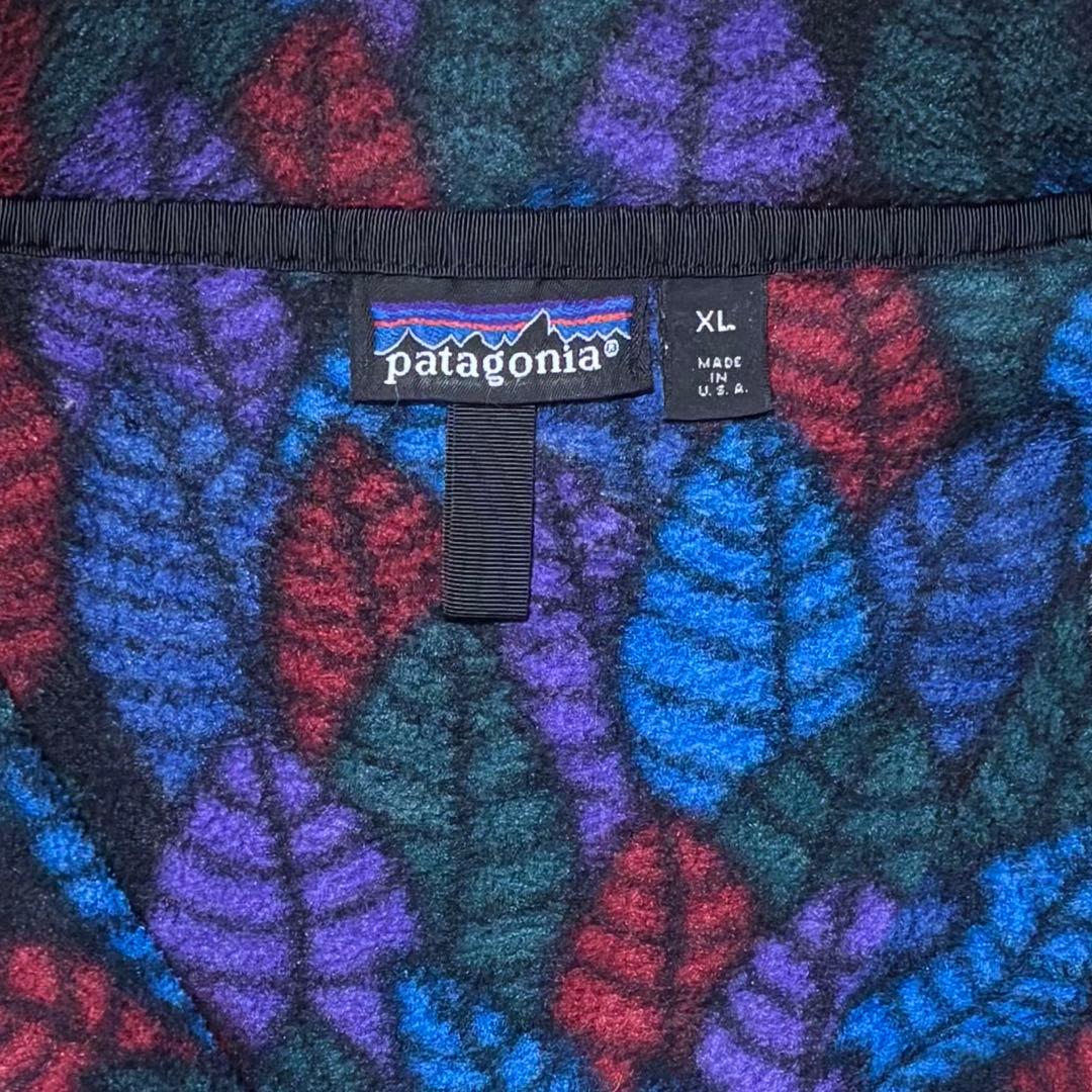 XL パタゴニア 激レア S級状態 入手困難 リーフ柄 Patagonia