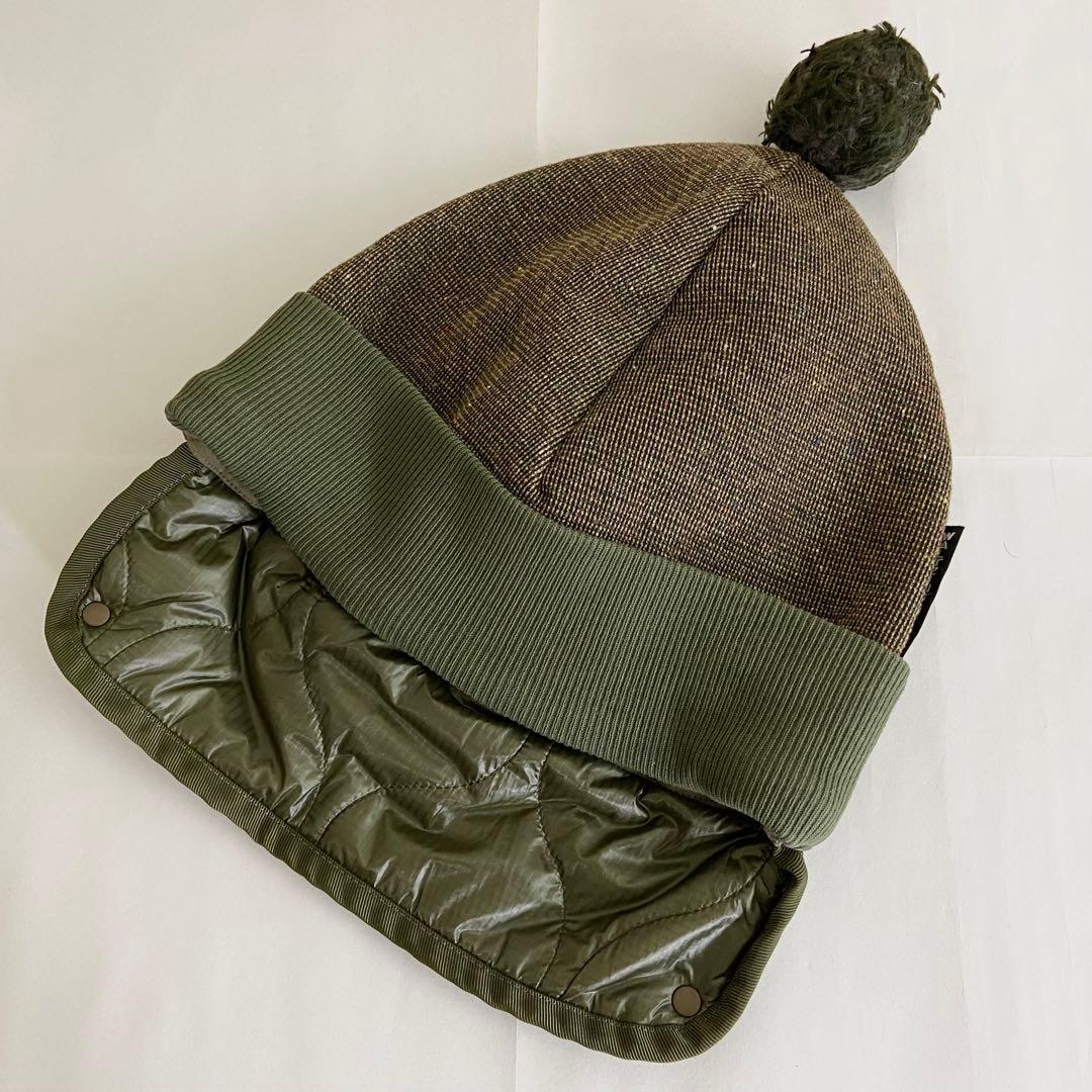 KAPITAL キャピタル ニット帽 ビーニー 裏毛ヘリンボン スキーキャップ