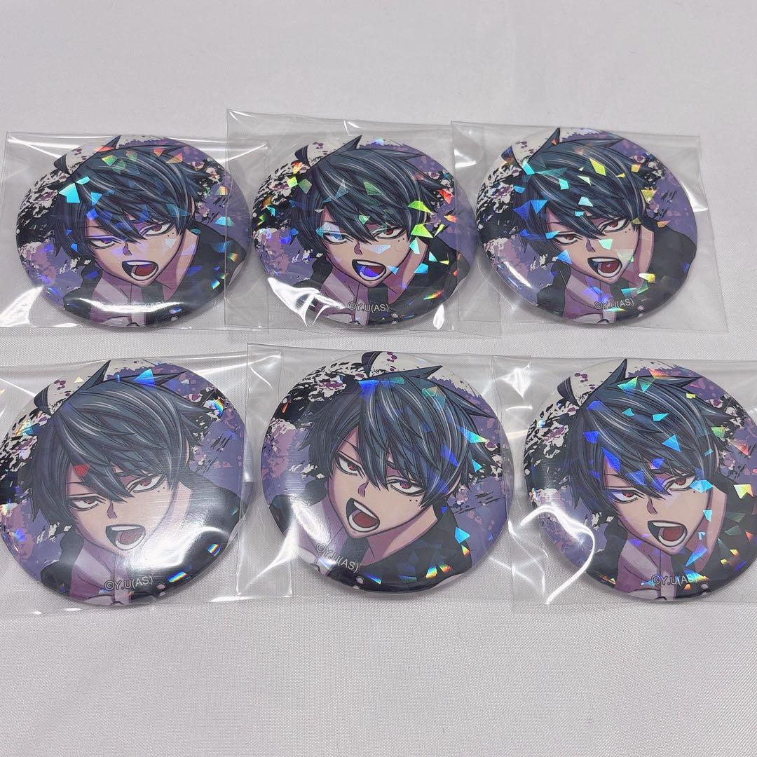 一ノ瀬四季 ホログラム缶バッジ 桃源暗鬼 メイド ツリビレ マズル