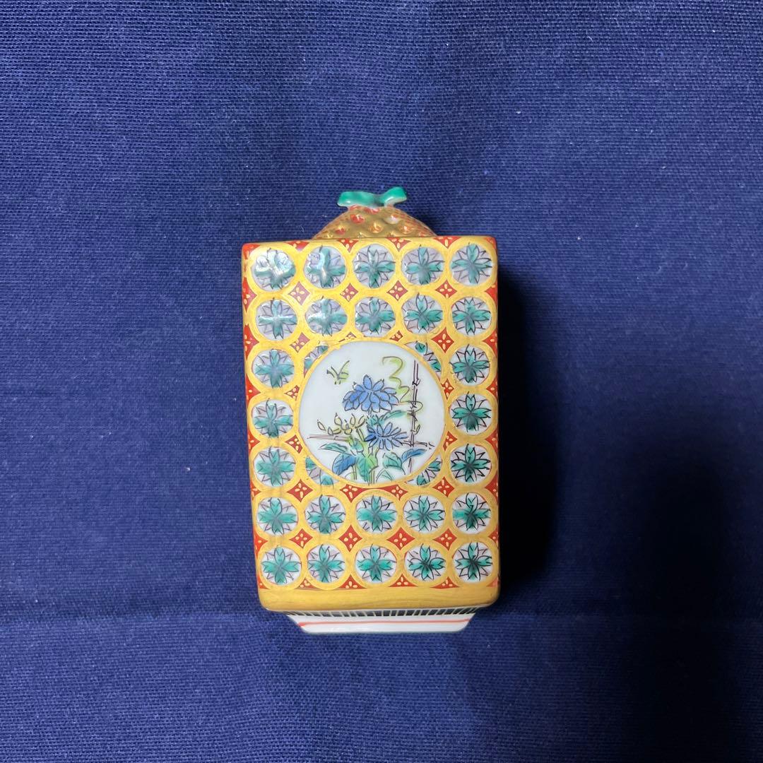 美品❣️  九谷焼  香炉    未使用品