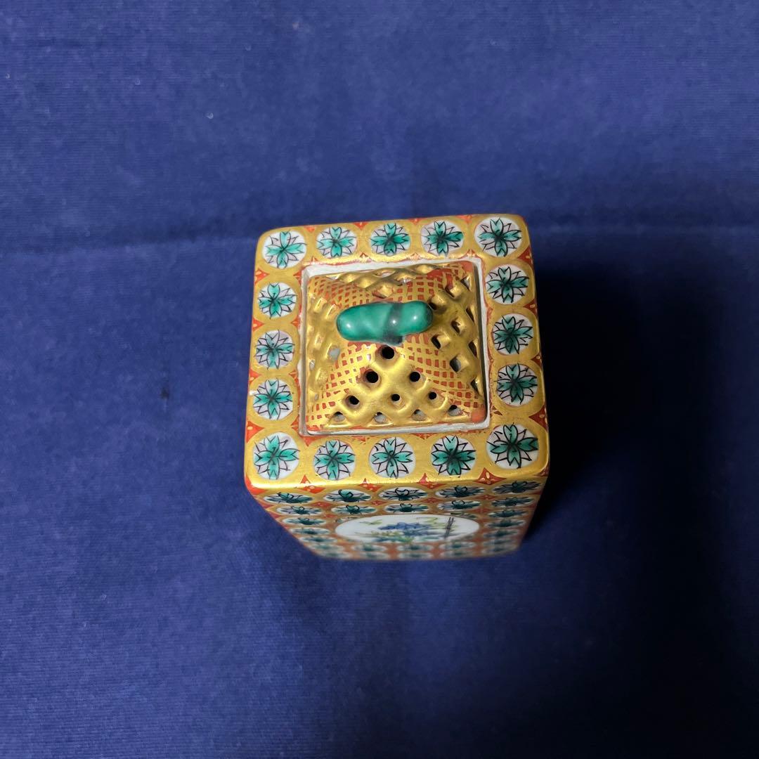 美品❣️  九谷焼  香炉    未使用品