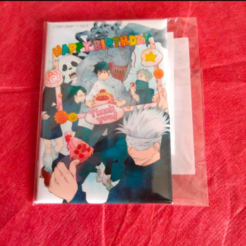 ◇乙骨憂太　BIRTHDAY　クリアファイル　缶バッジ　ステッカー　2022