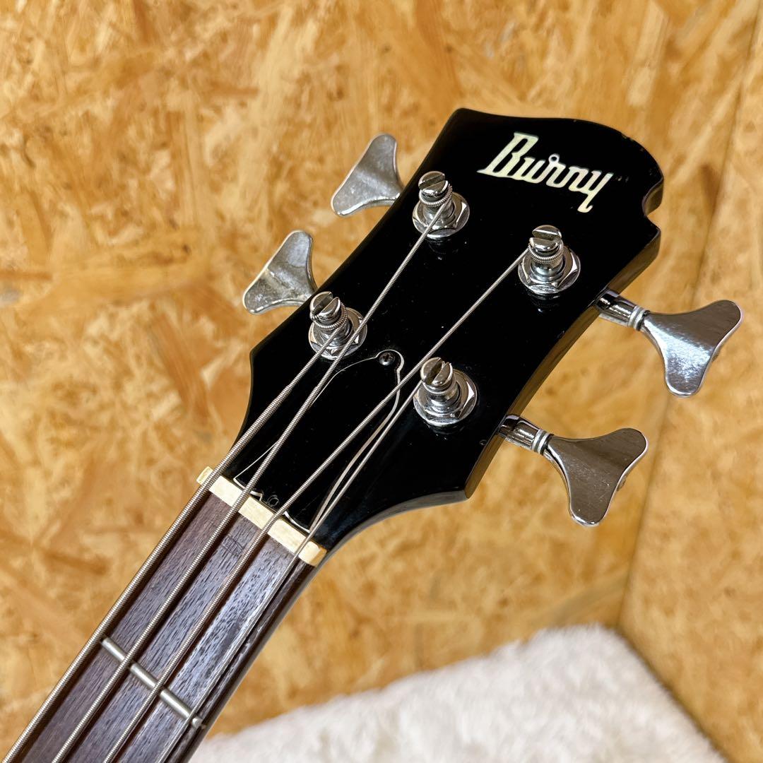 Burny LSB-80 レスポールベース アクティブ FGIピックアップ搭載