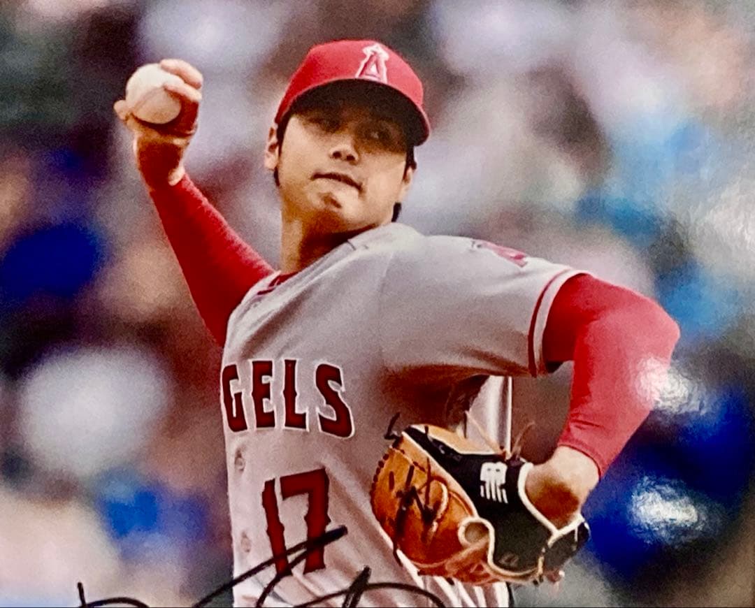 に*ん様 超希少/全米/市場価格/暴騰/メジャー/大谷翔平/直筆サイン入り /本