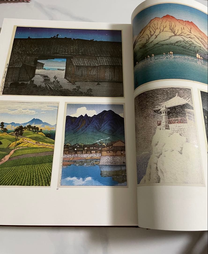 川瀬巴水 木版画集 毎日新聞社 画集 木版画 昭和54年 1979年