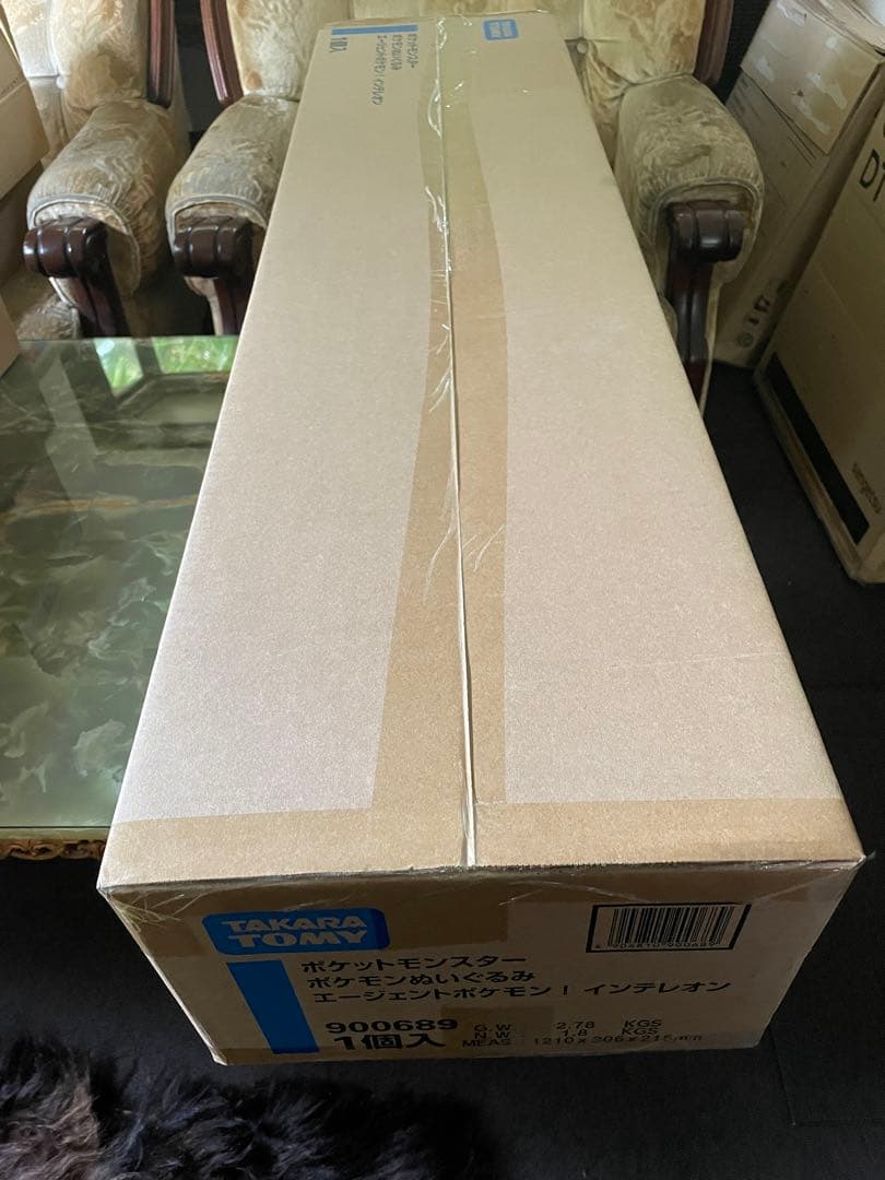 エージェントポケモン インテレオン ぬいぐるみ タカラトミー限定 ほぼ等身大