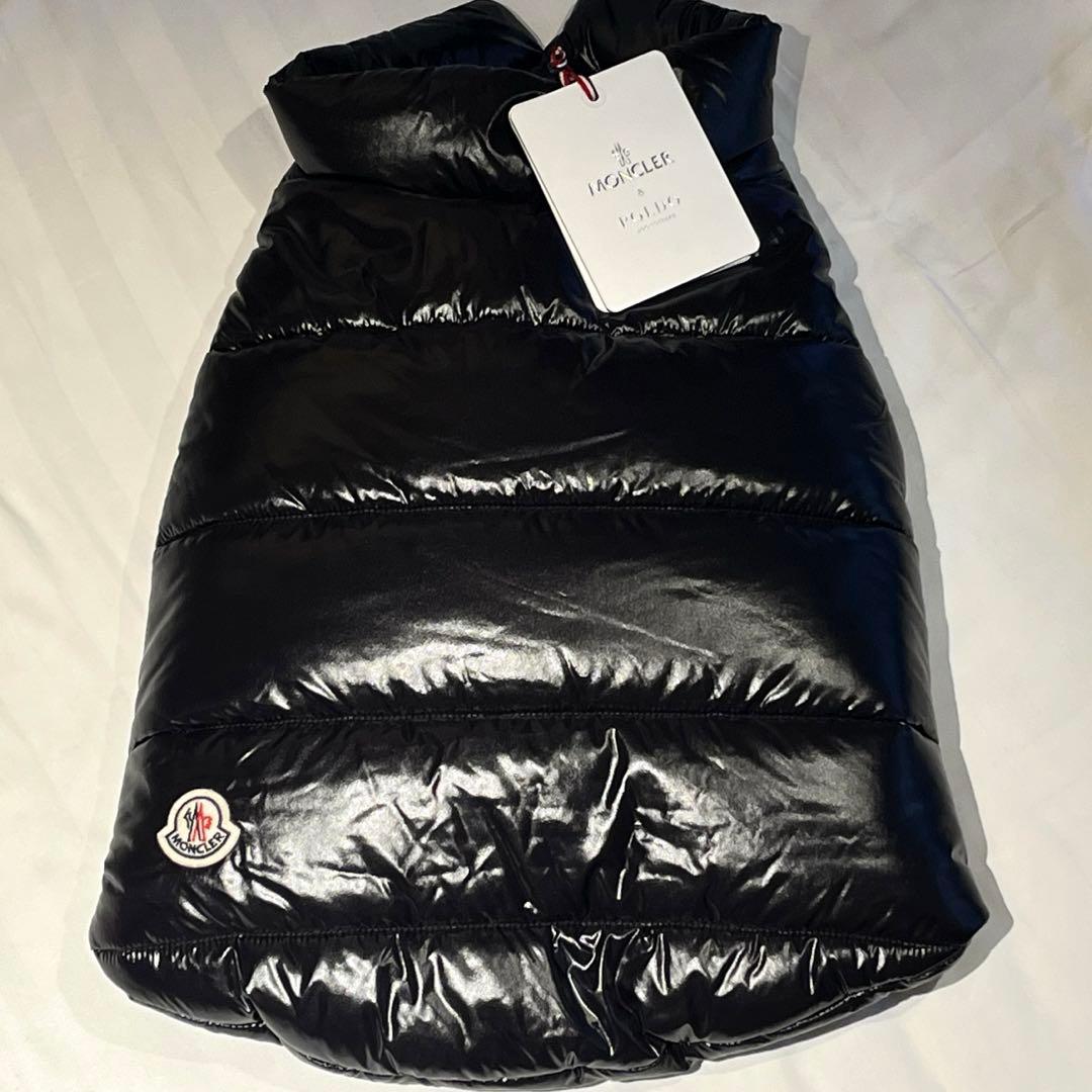 モンクレール ポルド ドッグ クチュール　犬用ダウンベスト　犬服　黒　サイズ3