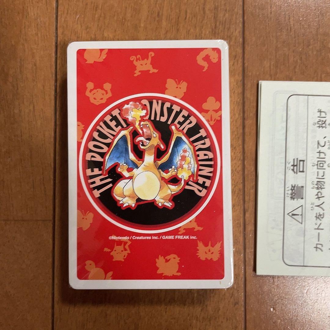 ポケットモンスター 赤 トランプ　レア　未使用　 ポケモン
