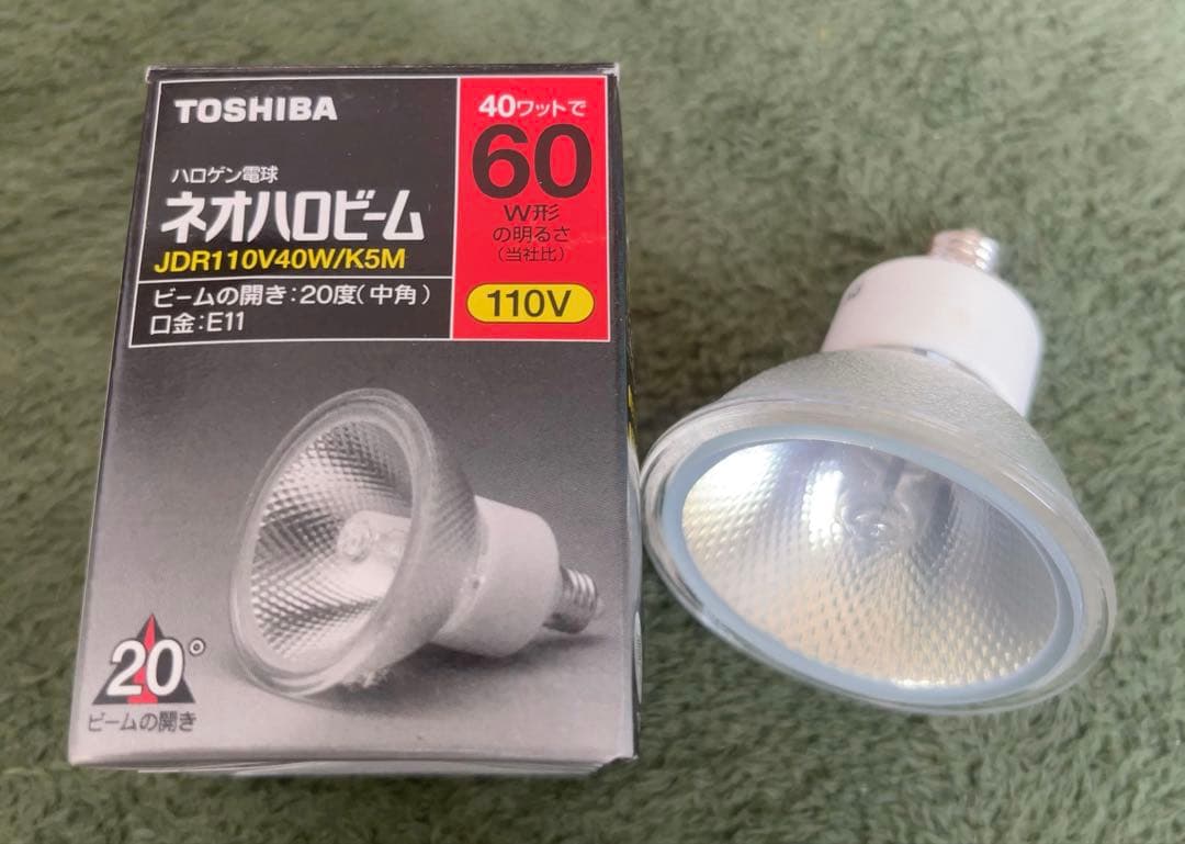 ハロゲン電球 6個セット ★TOSHIBA JDR110V40W/K5M 60W