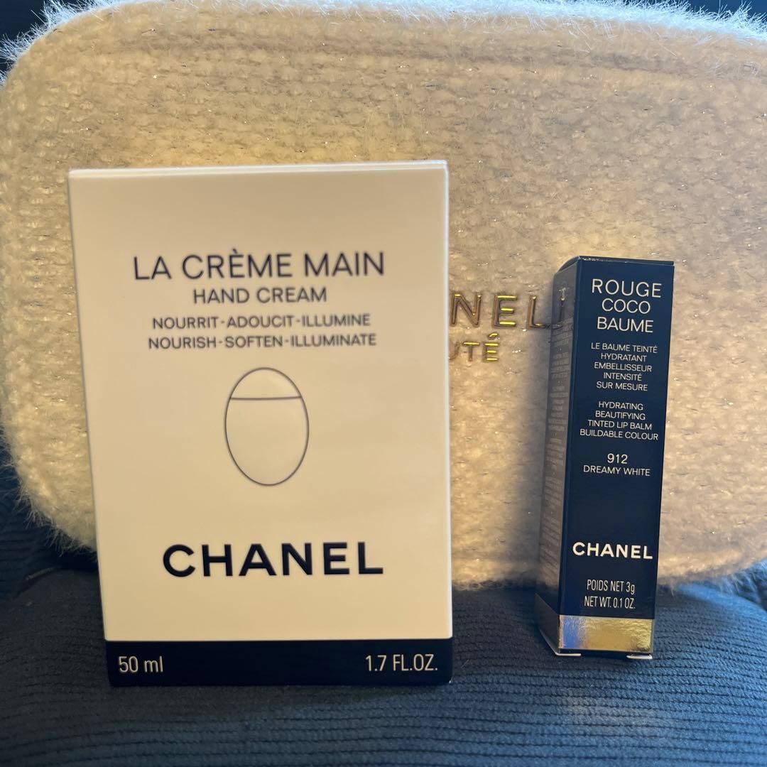 新品・未使用 【CHANEL】2024 ホリデー　リップバーム＆ハンドクリーム