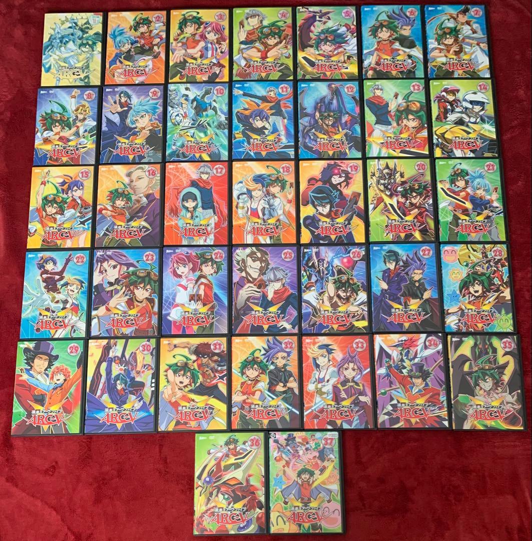 遊☆戯☆王 ARC-Ⅴ DVD 全37巻　遊戯王アークファイブ