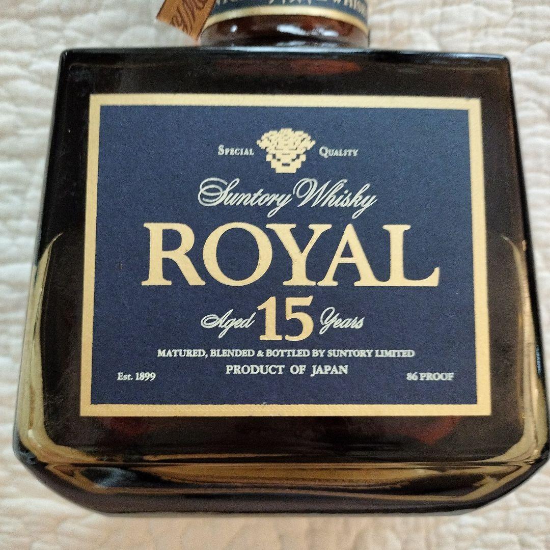 最終価格【新品未開封品】サントリー　ウイスキー　ローヤル　プレミアム15年