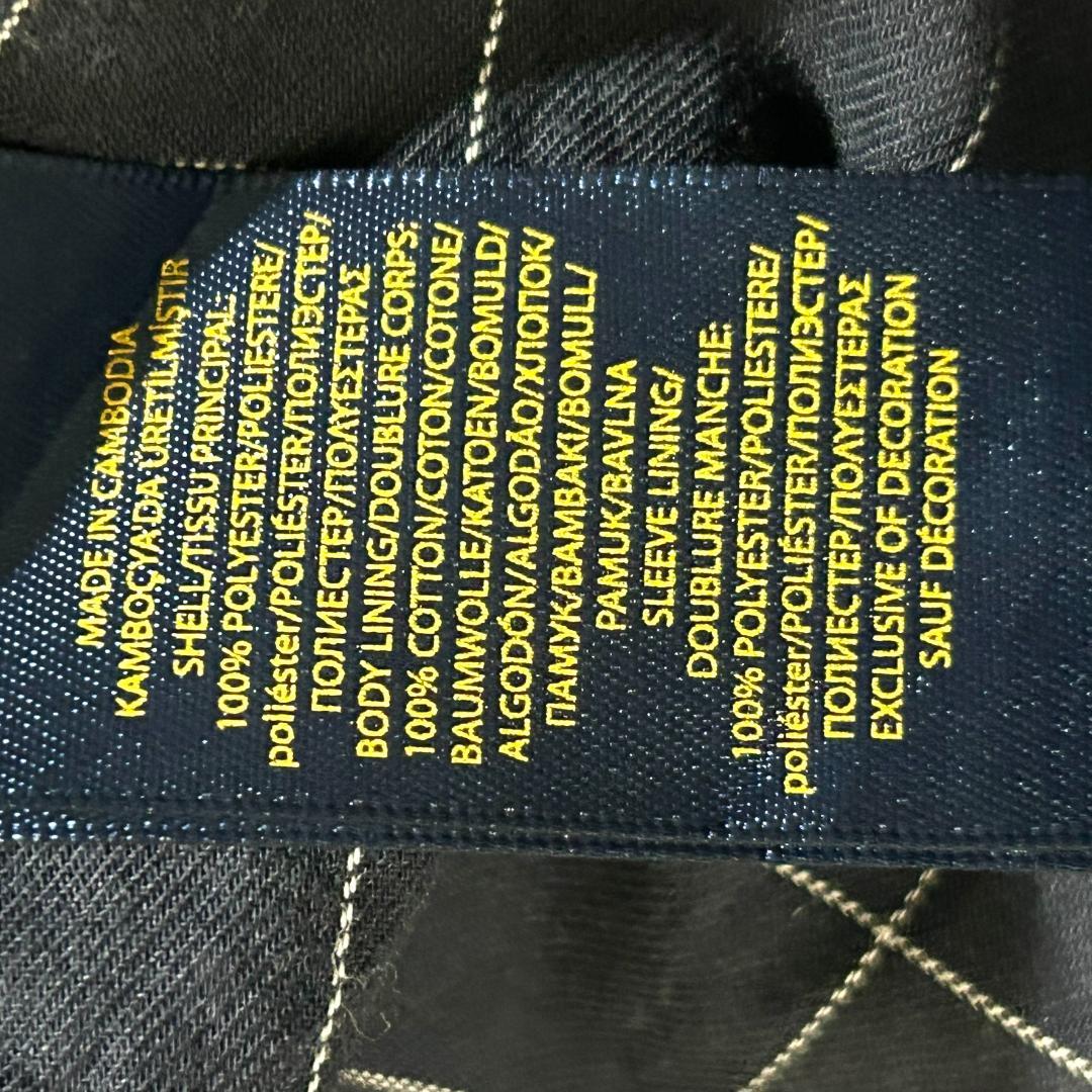 希少サイズ　ラルフローレン ポロ ジャケット ハリントンジャケット ネイビー