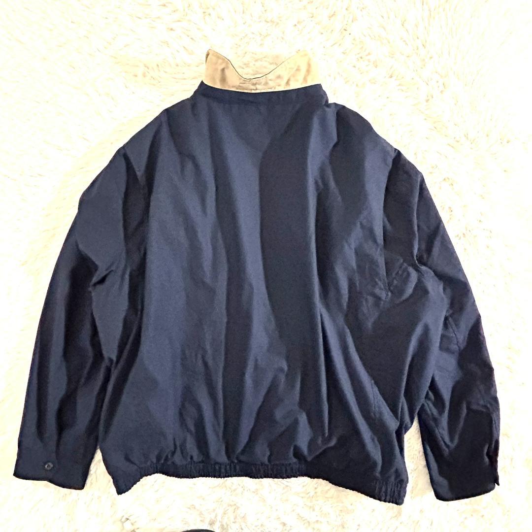 希少サイズ　ラルフローレン ポロ ジャケット ハリントンジャケット ネイビー