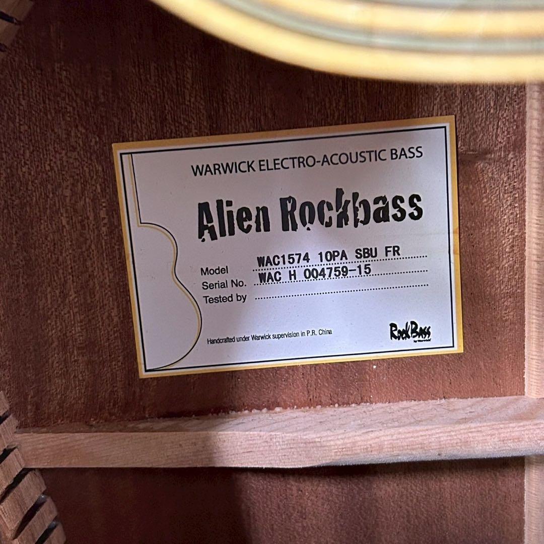 Warwick Alien Deluxe 4弦 アコースティックベース