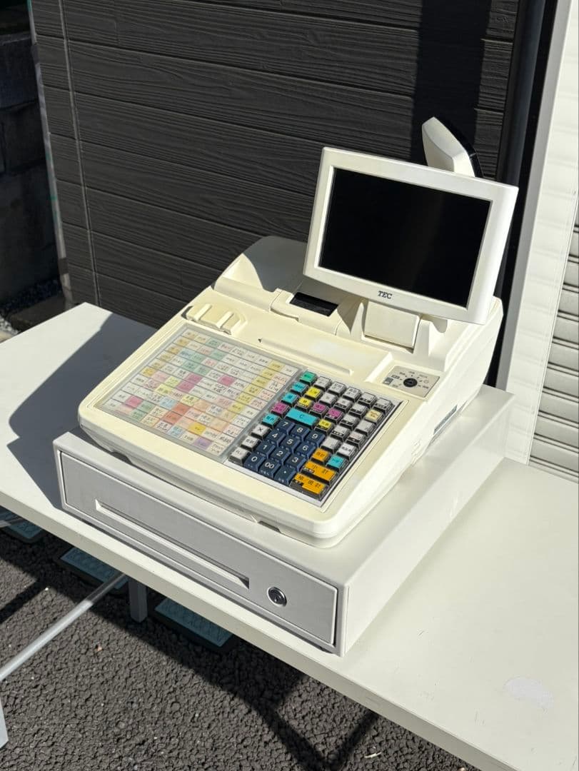 【美品】東芝TEC FS-2055 レジスター　バーコードリーダー付