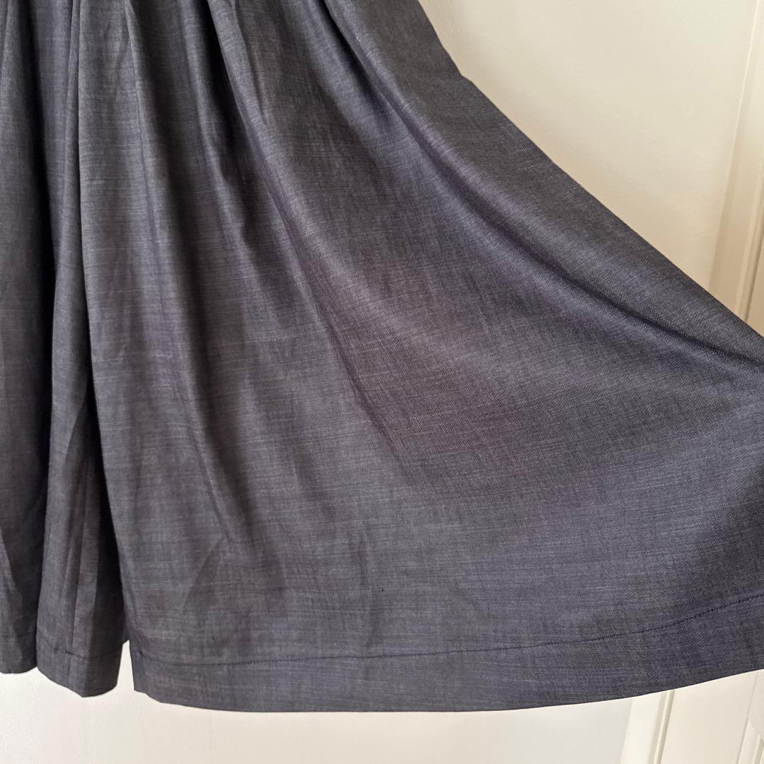 新品未使用 インゲボルグ ワイドパンツ ガウチョ キュロット デニム